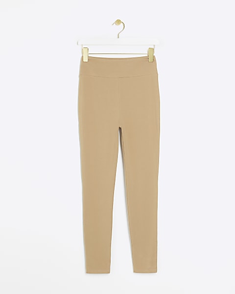 Acclaimed Beige high waisted leggings